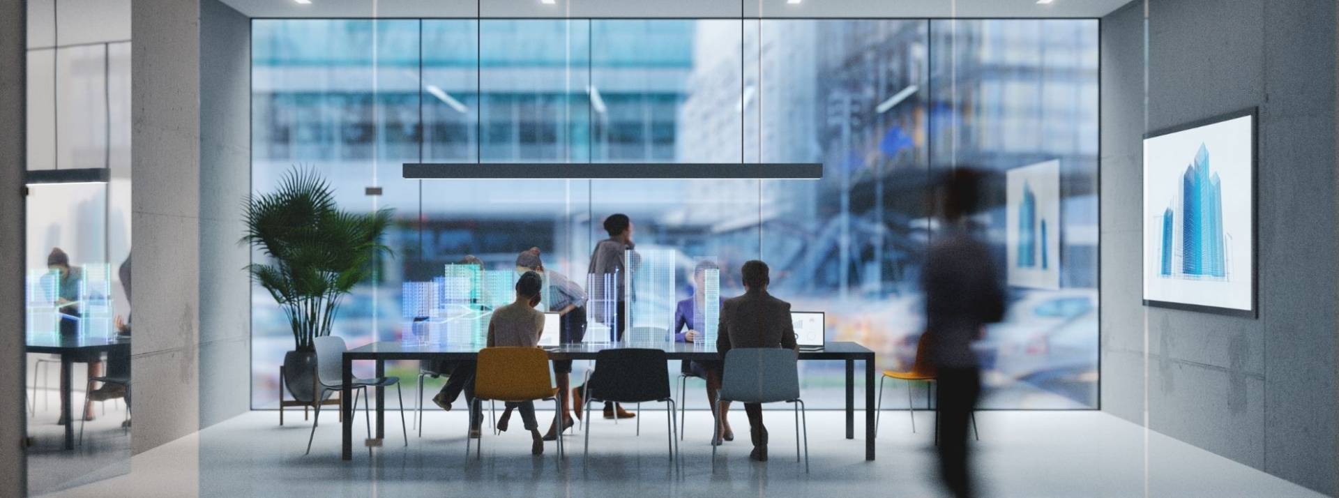 il est maintenant devenu essentiel, voire crucial, pour les entreprises d'incorporer plus d'humanisme dans leur approche des opérations mais également dans leur management. Decryptage avec Aurélien Herquel Entreprises avec des employés se déplaçant