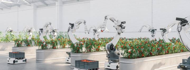 Agriculture automatisée avec robots