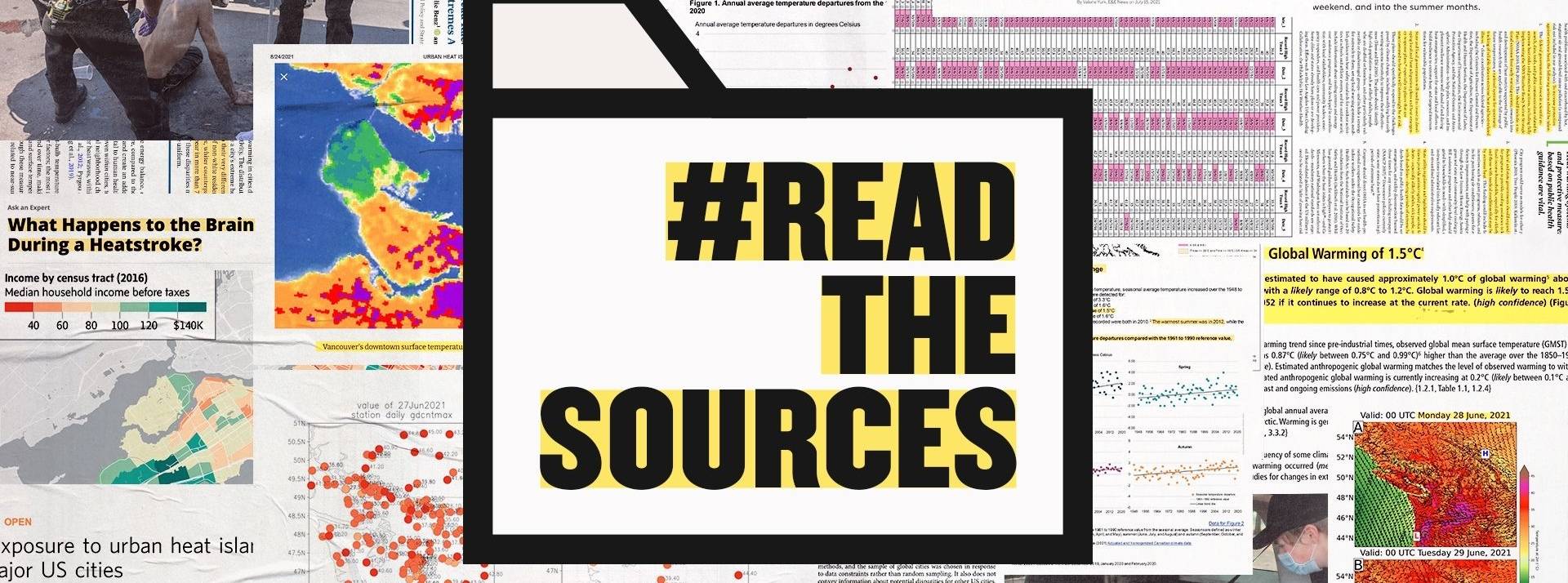 l'UNESCO, accompagnée de DDB Paris, lance une campagne mondiale de sensibilisation intitulée Read The Sources. Logo Read The Sources