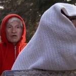 Parodie d'une scène du film E.T