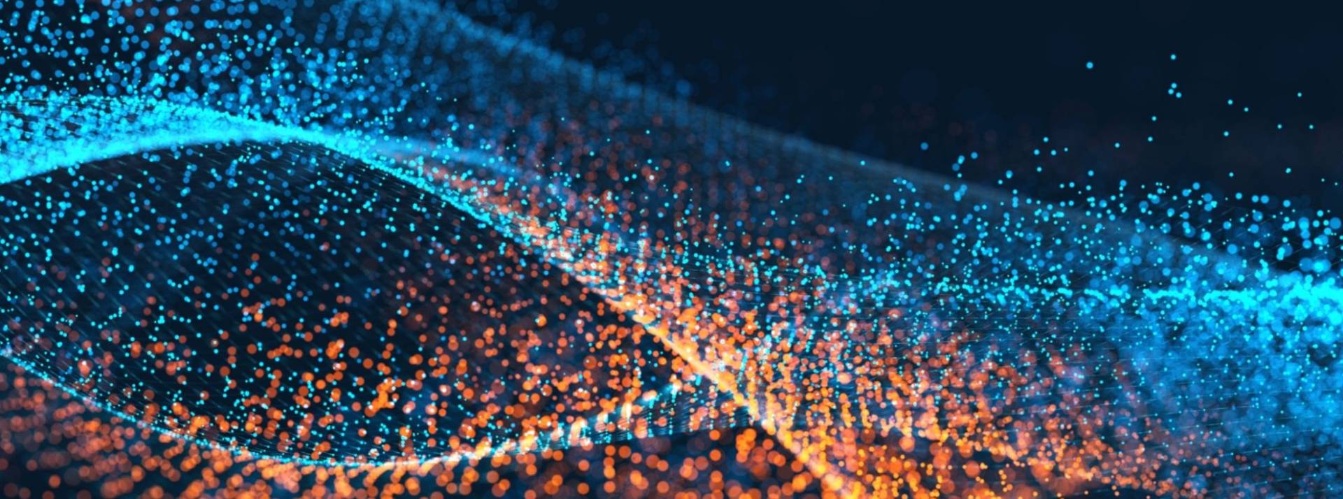 Le groupe indépendant des Global PR présente sa vision de la transformation de la communication dans un ouvrage collectif sous la direction de Frédéric Bedin, Benoît Désveaux et Laurence Malençon Courbes réalisées avec des points de couleurs bleus et oranges