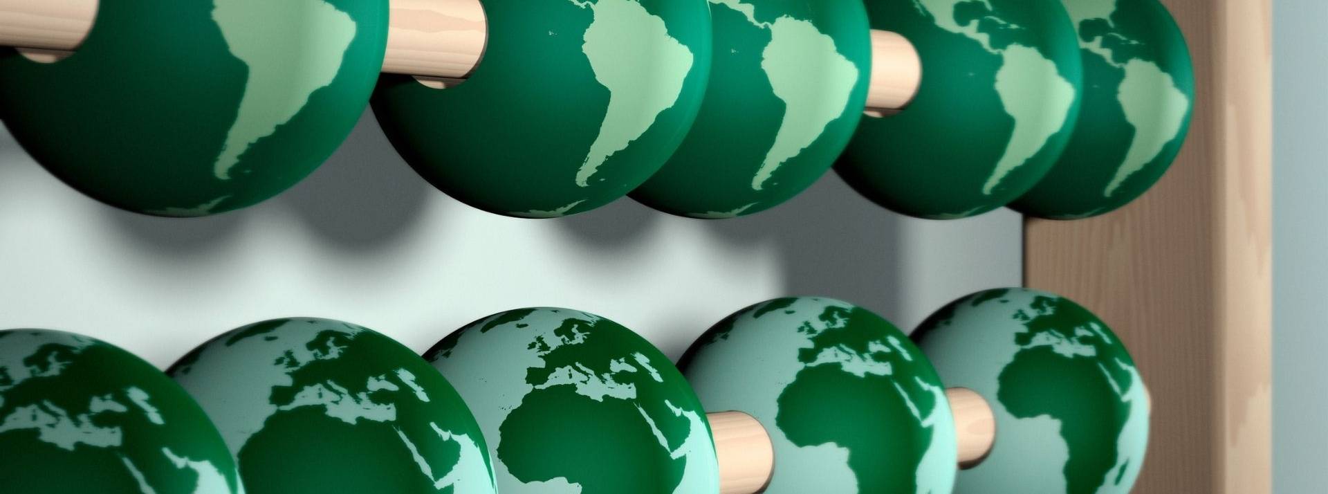 Feefty et Quantalys, lancent le DSP Label (Durable Structured Product Label) un label ESG sur les produits structurés. Bouliers avec des planètes vertes