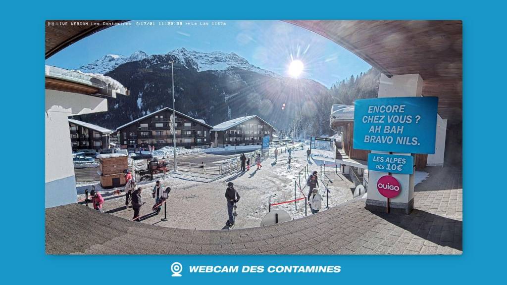 Webcam station de ski