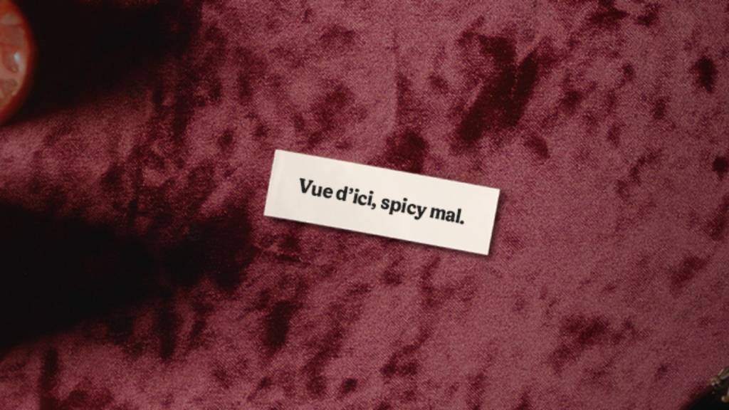 message : vue d'ici, spicy mal