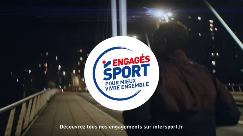 Logo  - Intersport, Engagés pour mieux vivre ensemble - 