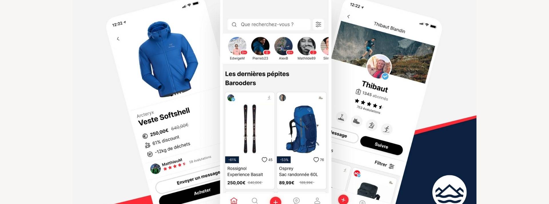 Barooders lève 1,3 millions d’euros pour démocratiser l’économie circulaire dans le sport outdoor Interface Barooders