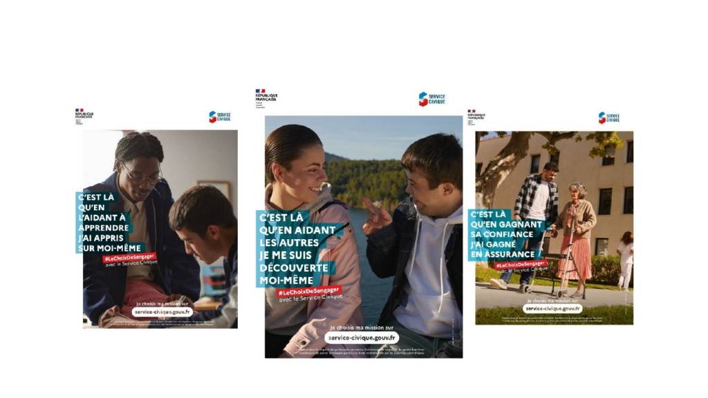 Visuel de la campagne #LeChoixDeSengager