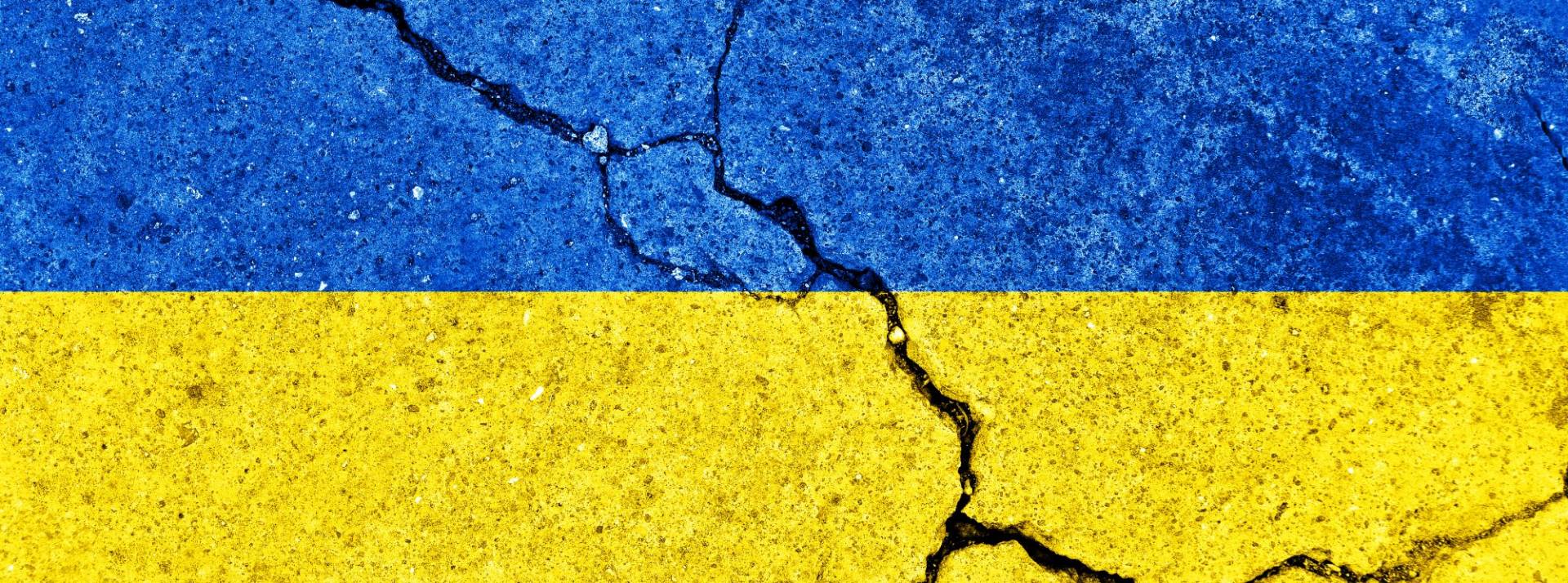 NooS.Global lance une opération pour venir en aide à la population Ukrainienne avec le soutien des entreprises françaises : #WeAreUkraine Drapeau Ukrainien