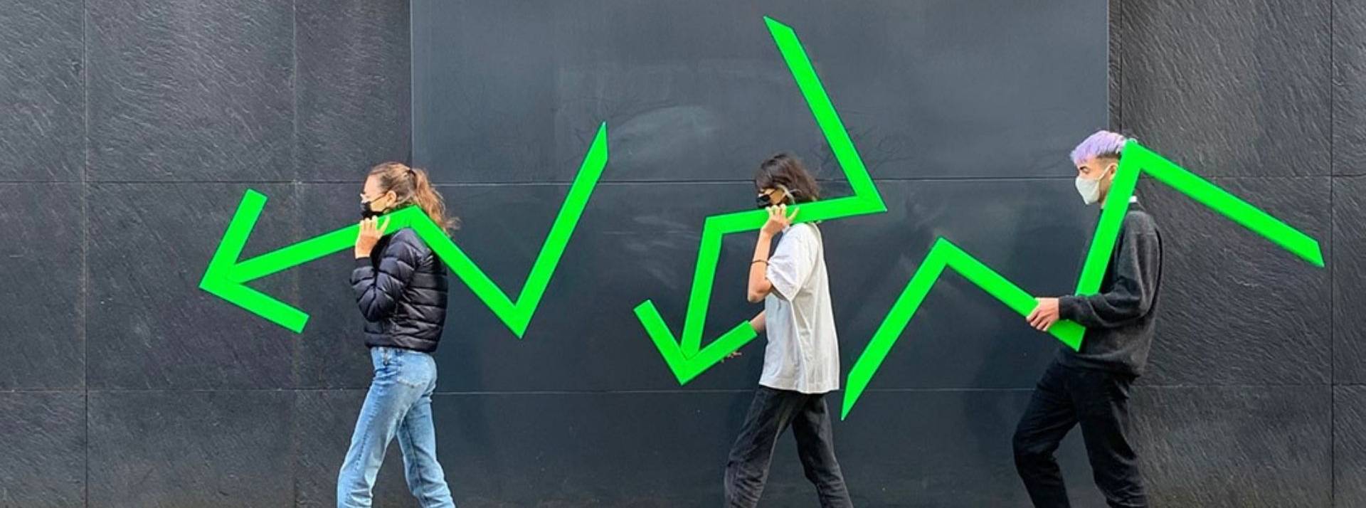 L’École de design Nantes Atlantique lance un nouveau Design Lab autour des enjeux d’information et de communication Les étudiants de Media Design installent une signalétique à Trempo