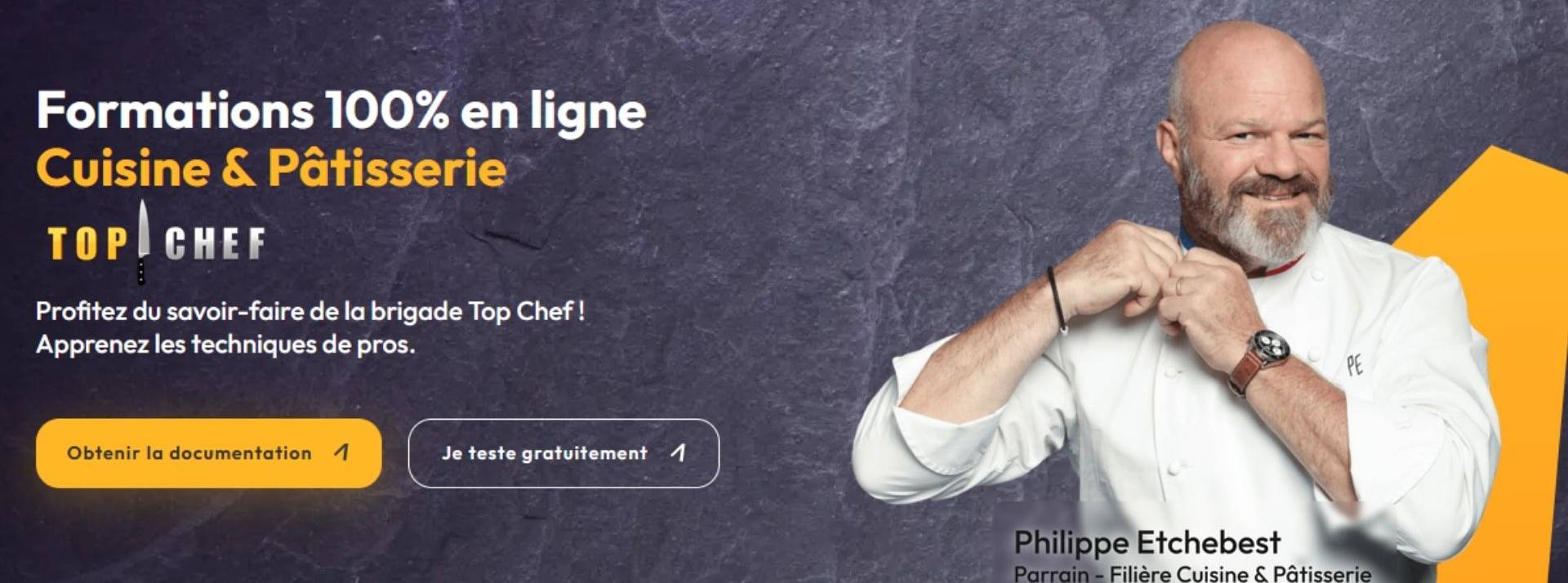 Studi et le Groupe M6 s’associent pour lancer Academee, une école proposant des formations 100% en ligne. Philippe Etchebest