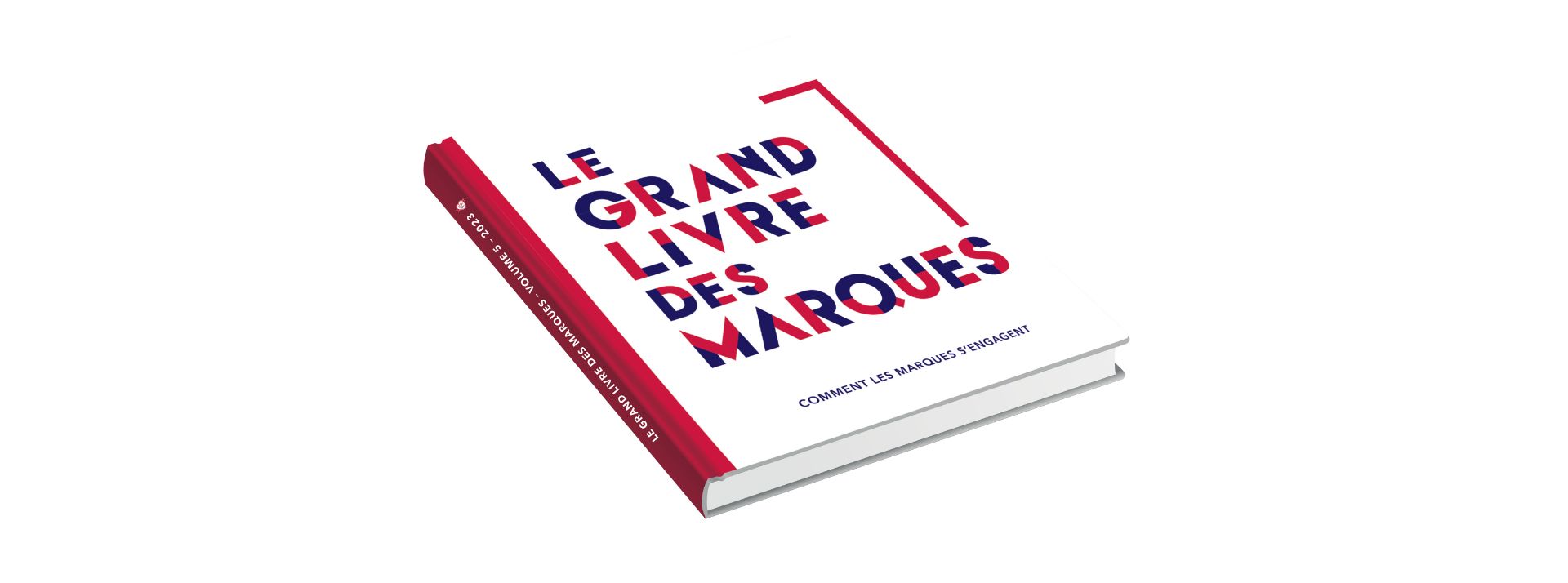 La 5ème édition du Grand Livre des Marques enquête sur la manière dont les marques s’engagent Couverture grand livre des marques