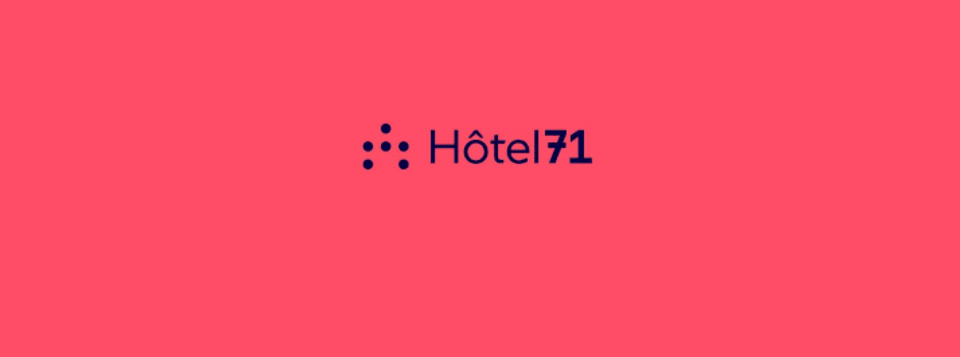 Incubateur dédié aux médias émergents : Hôtel71 accompagne les médias de demain. Logo Incubateur Hotel71
